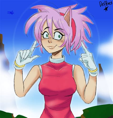 amy rose asmr|Amy Rose as a human. (By @Touyarokii) : r/SonicTheHedgehog